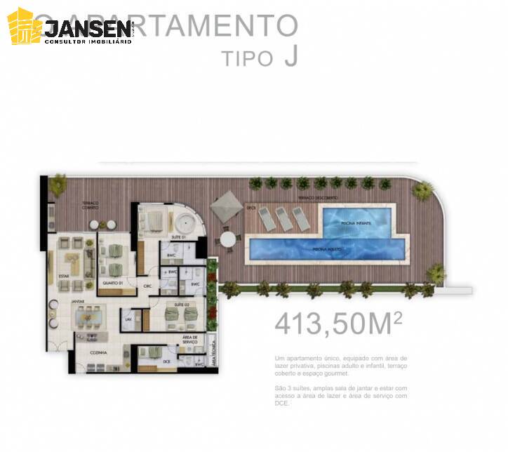 Apartamento à venda com 4 quartos, 325m² - Foto 64