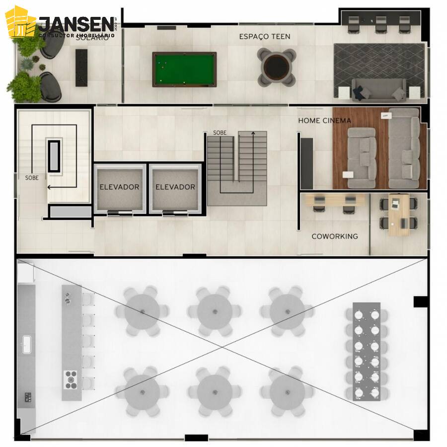 Apartamento à venda com 3 quartos, 90m² - Foto 46