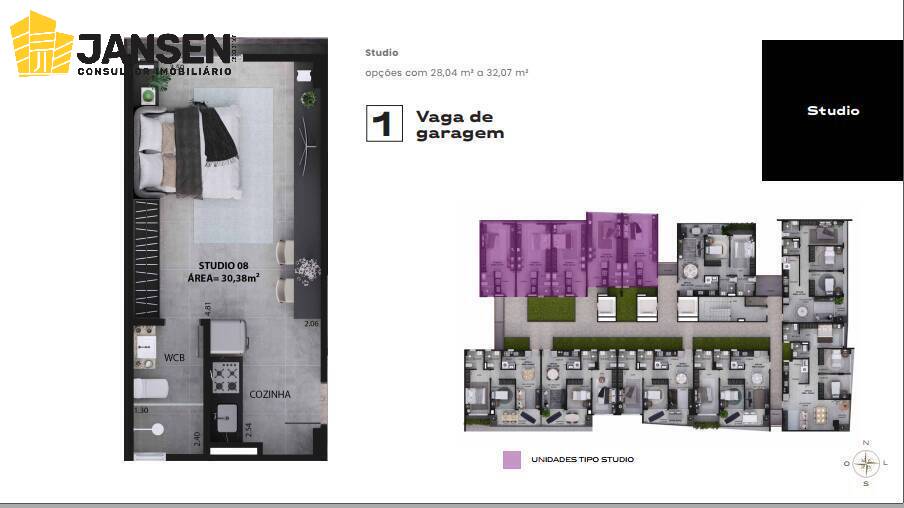 Apartamento à venda com 2 quartos, 62m² - Foto 37