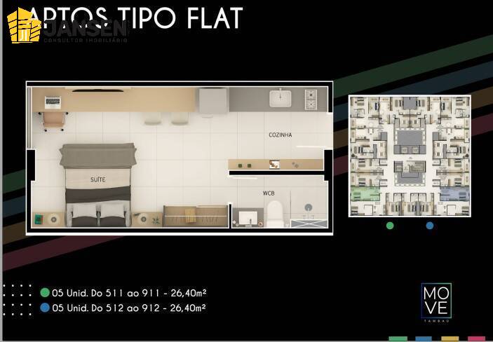 Apartamento à venda com 2 quartos, 58m² - Foto 24