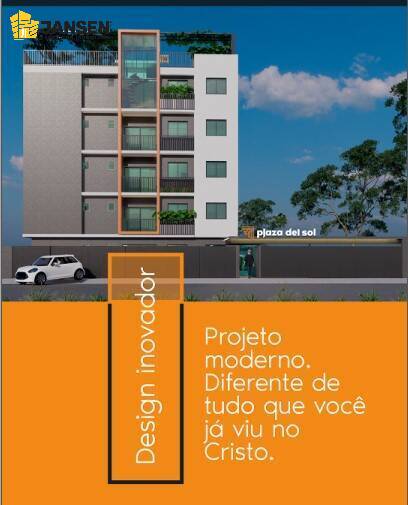 Apartamento à venda com 2 quartos, 56m² - Foto 3