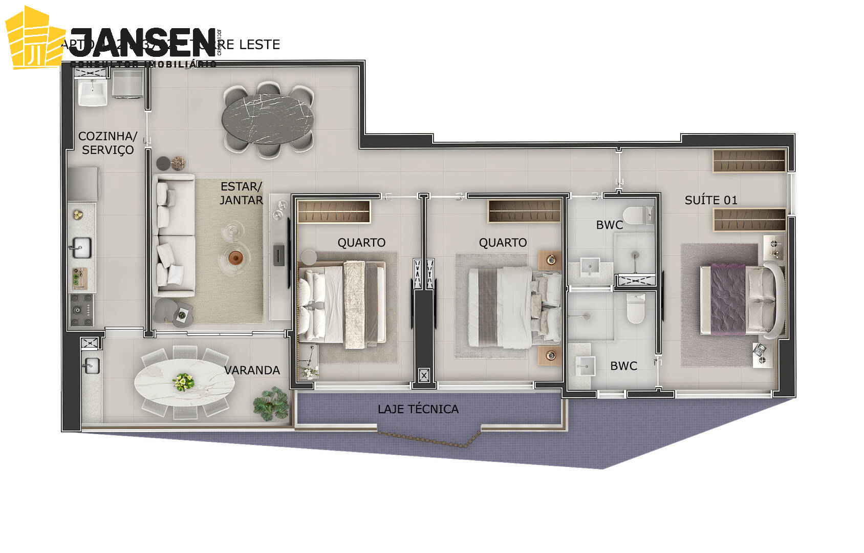 Apartamento à venda com 3 quartos, 122m² - Foto 35