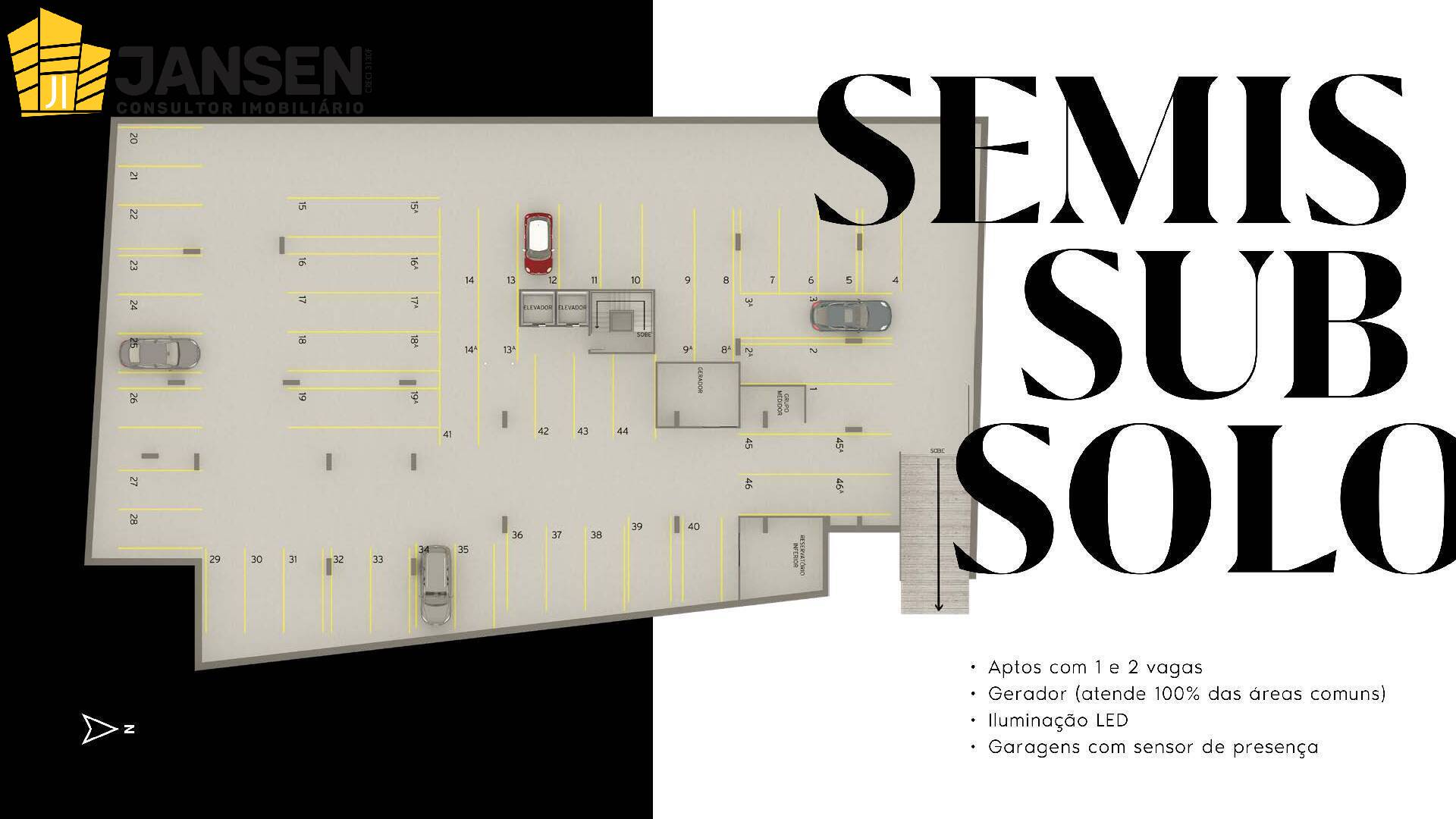 Apartamento à venda com 3 quartos, 95m² - Foto 2