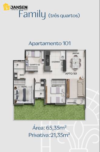 Apartamento à venda com 3 quartos, 66m² - Foto 14